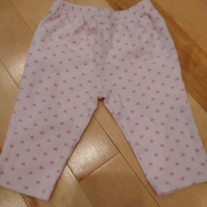 4/20$ 0-6m sterling baby pink heart pants